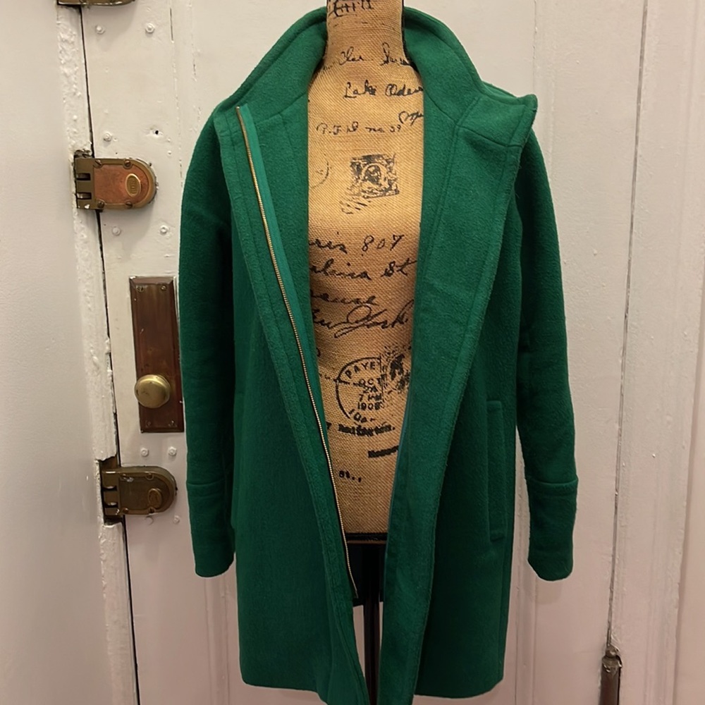 JCrew City Coat in Alpine Meadow